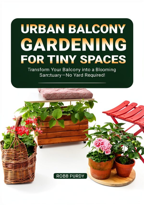 Urban Gardening Kindle Book by GreenThumb Press Small Space Guide-0